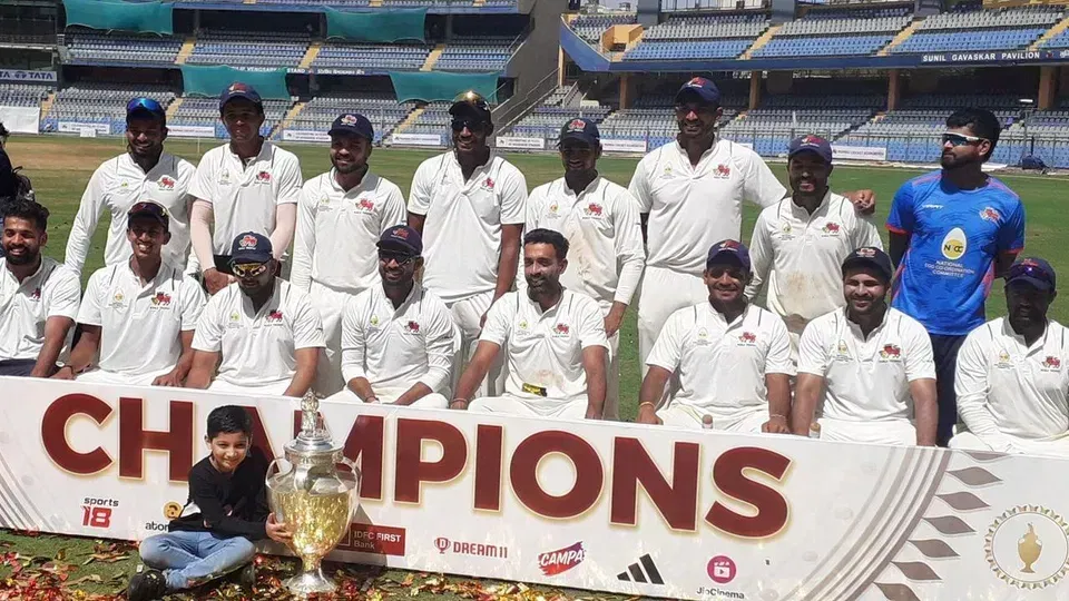 Ranji Trophy Winners news